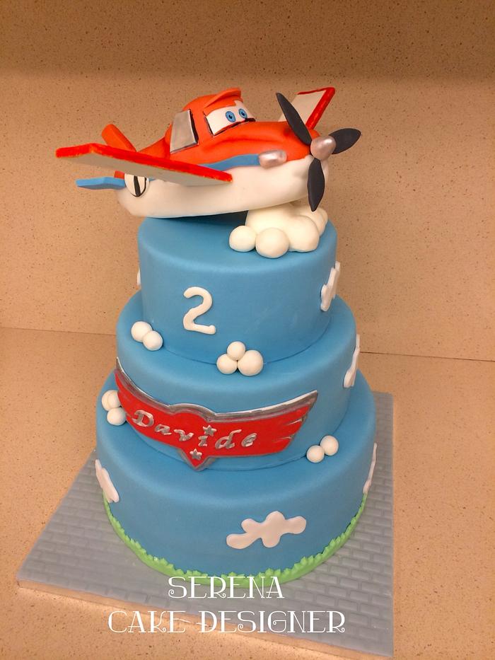 Planes Cake