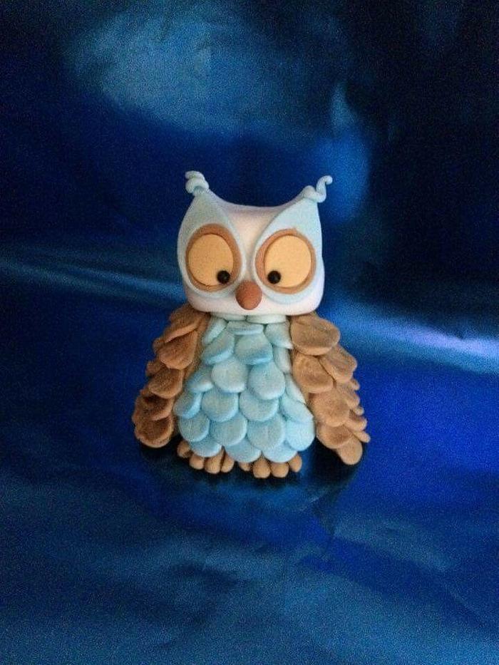 My owl cake. 