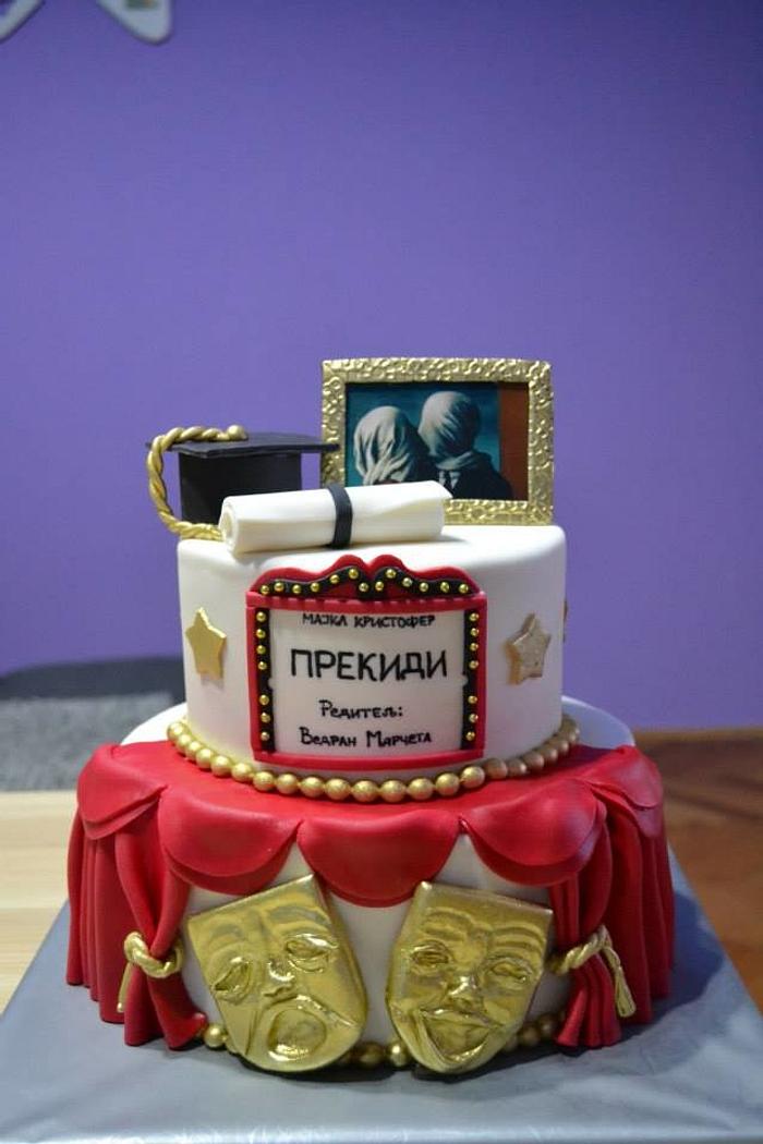 Theater cake