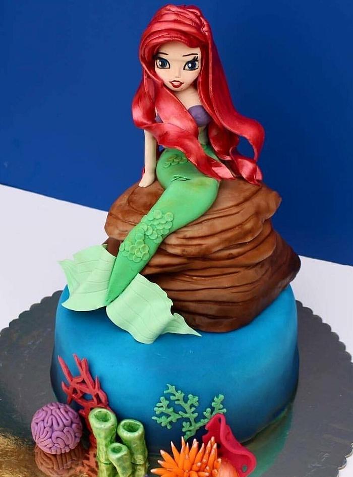 Little mermaid Cake 