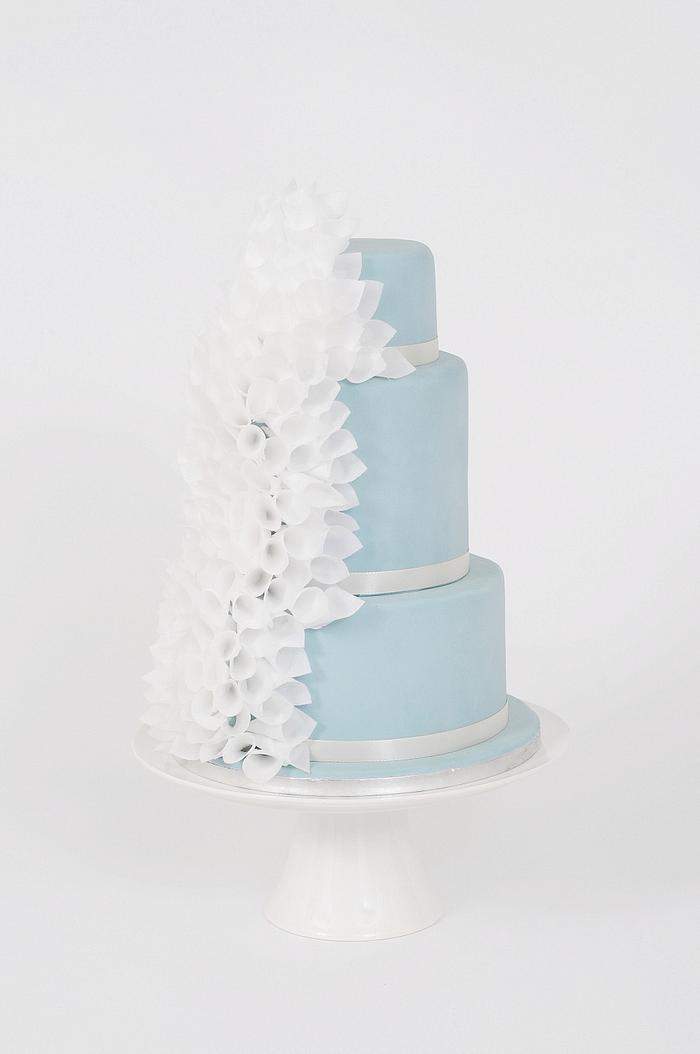 blue Winter Cake