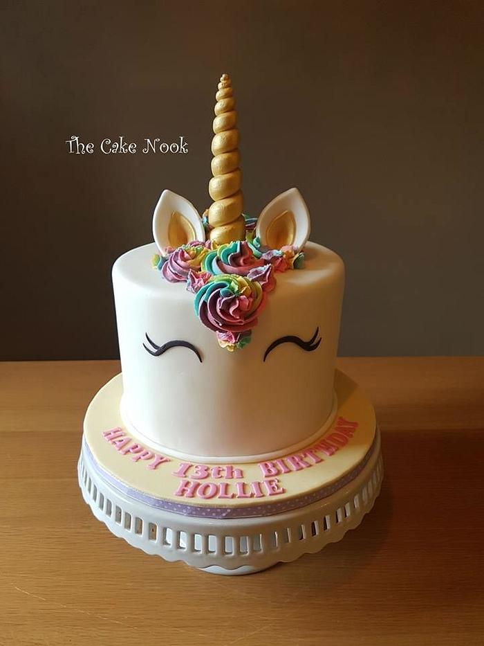 Unicorn Mermaid Tiered Cake - Classy Girl Cupcakes