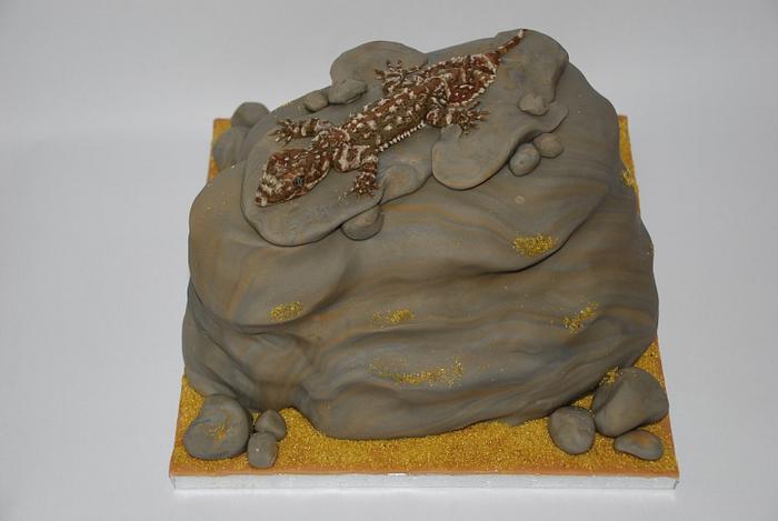 Gecko Cake