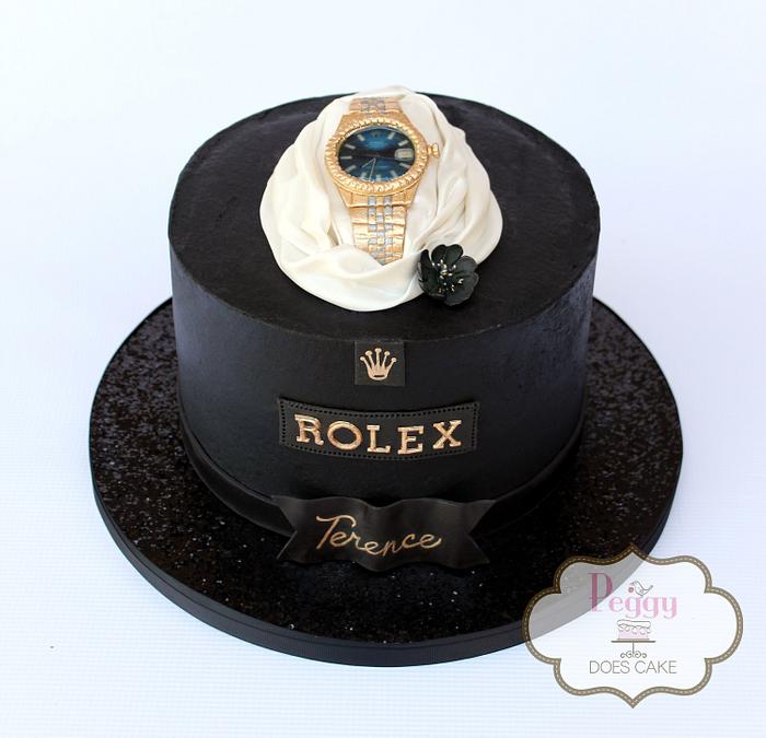 Rolex Cake - Decorated Cake by Keiron George Cake Design - CakesDecor