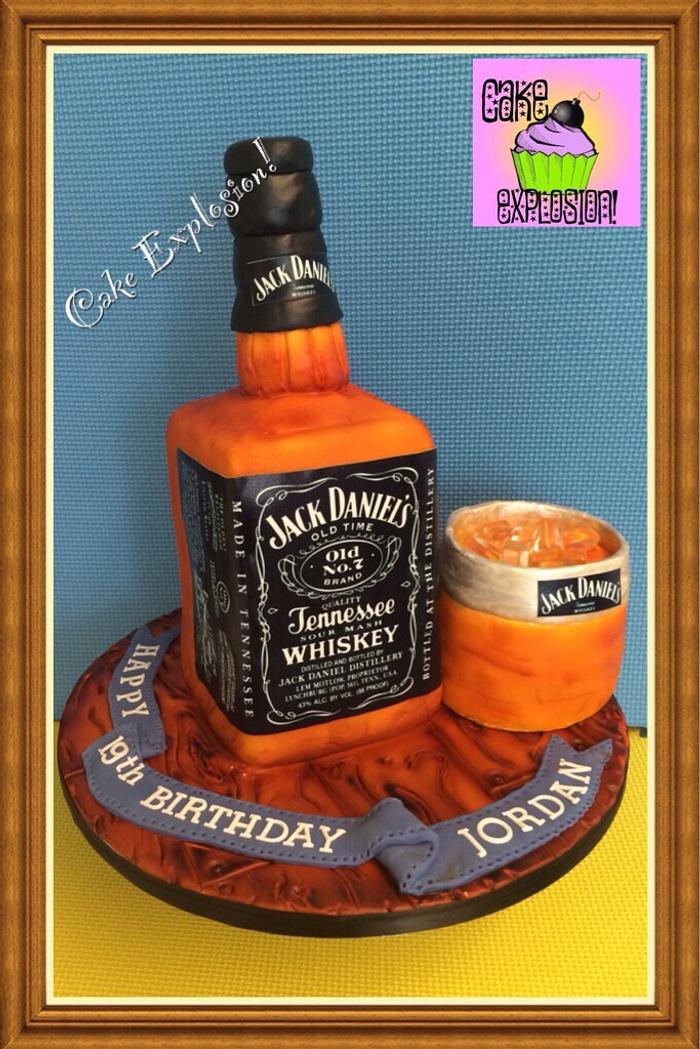 Jack Daniel's cake