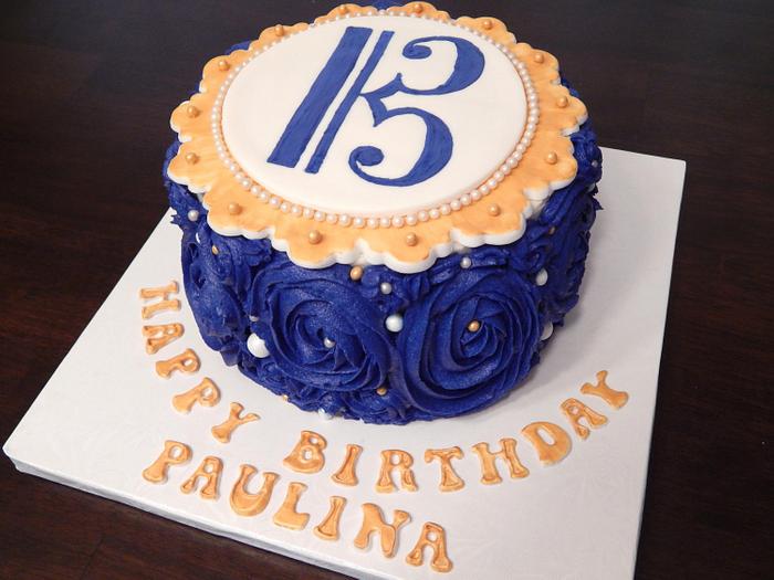 Alto Clef Birthday Cake