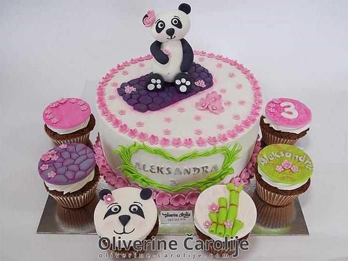 Panda Cake 