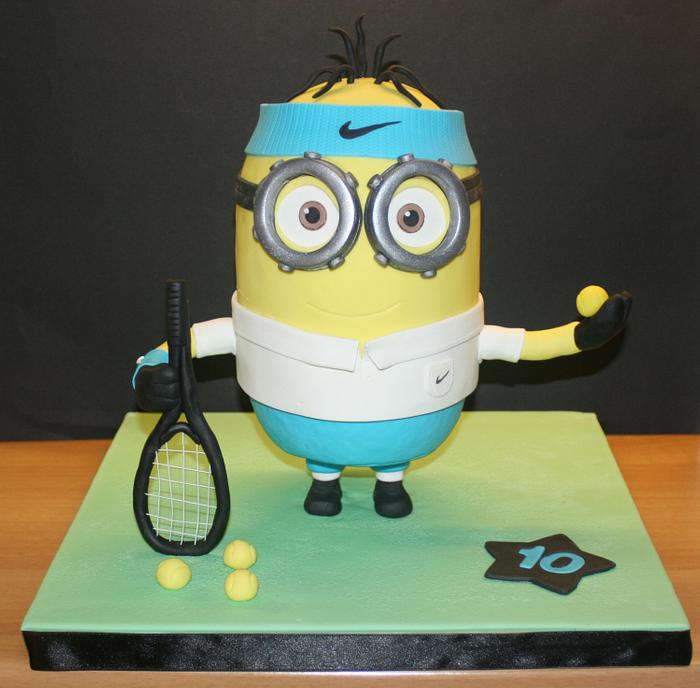 Tennis player Minion