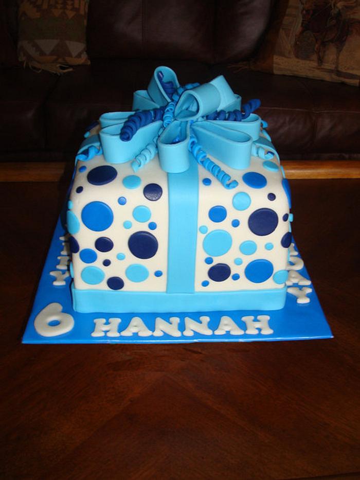 Present Birthday Cake