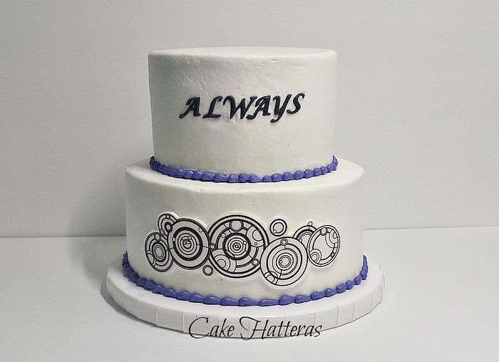 Always, A Dr. Who Wedding Cake