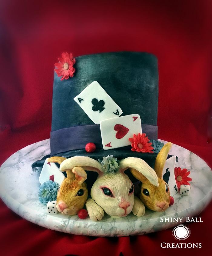 Magic Hat Bunny Cake