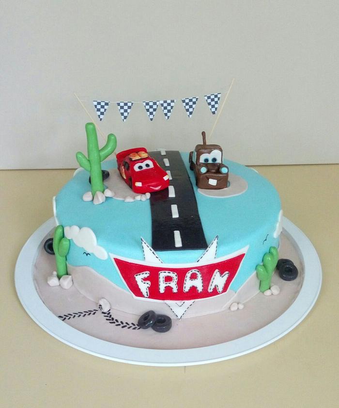 Another Cars cake