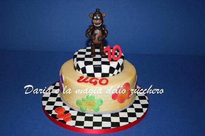 five nights at freddy cake