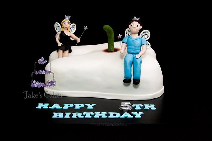 3D CAKE & Cookies - tooth cake dentist cake dentist birthday cake  #toothcake #dentistcake #dentistbirthdaycake | Facebook