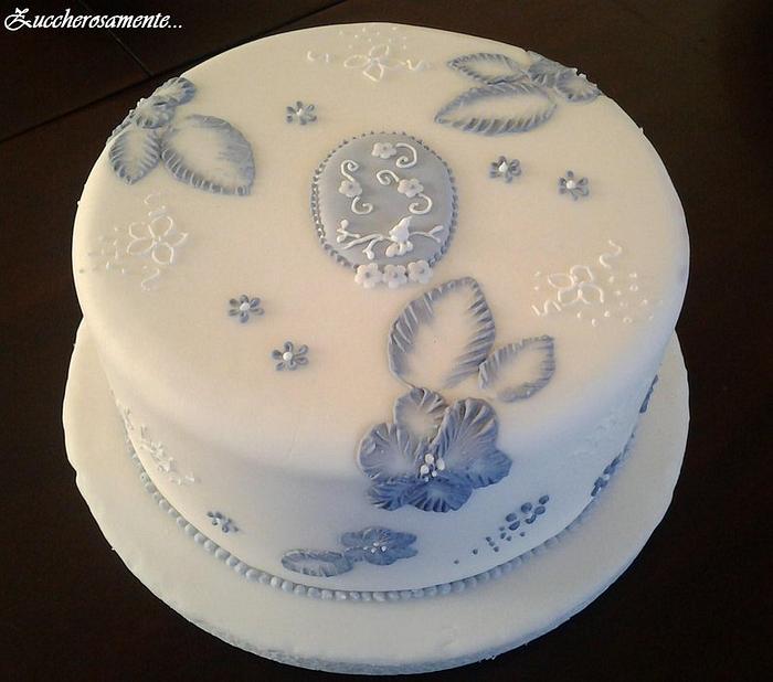 My first royal icing cake