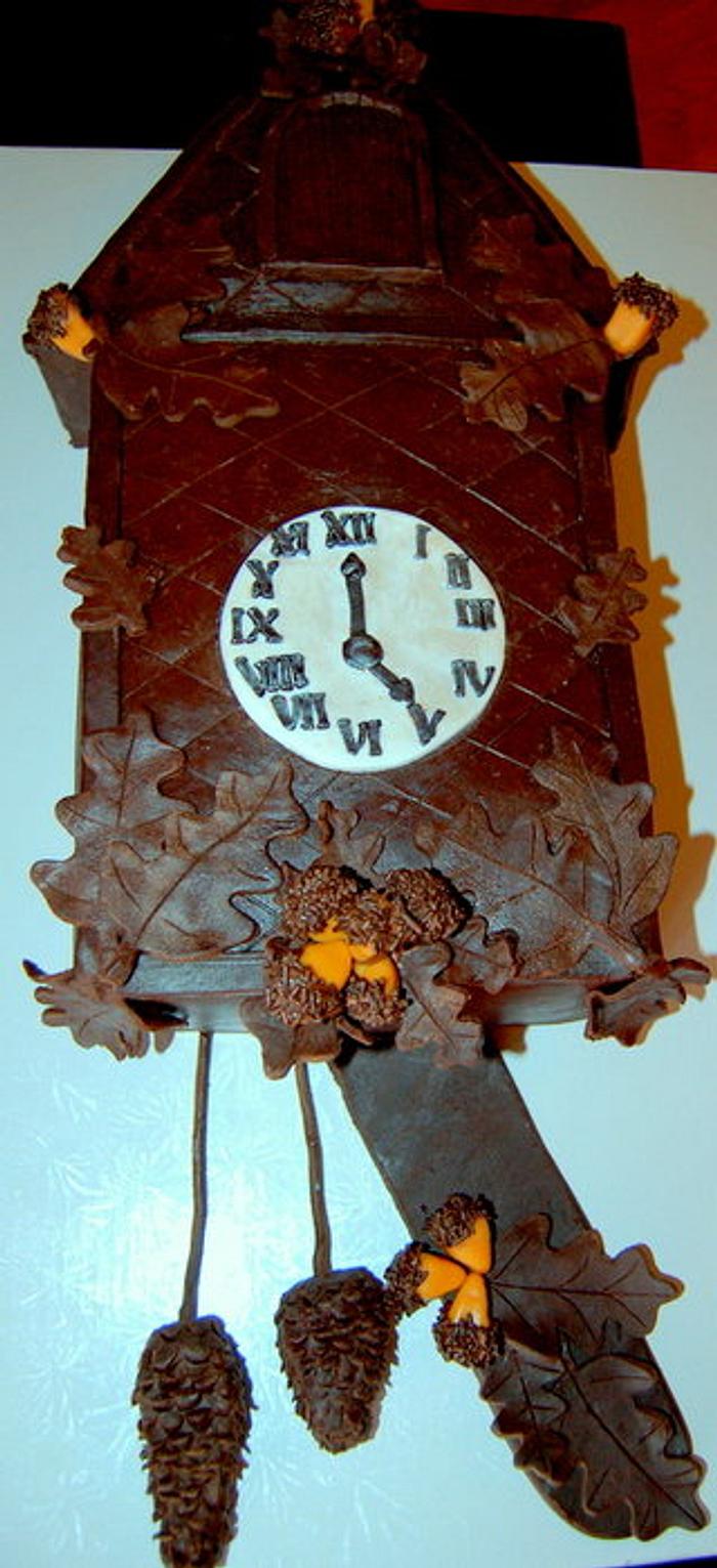 Coo Coo Clock Cake
