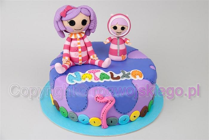 Lalaloopsy cake / Tort lalaloopsy