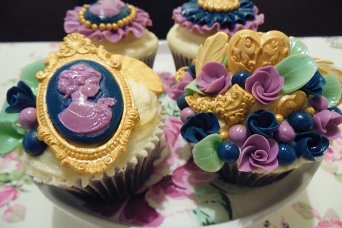 Mary Antionette inspired Cupcakes