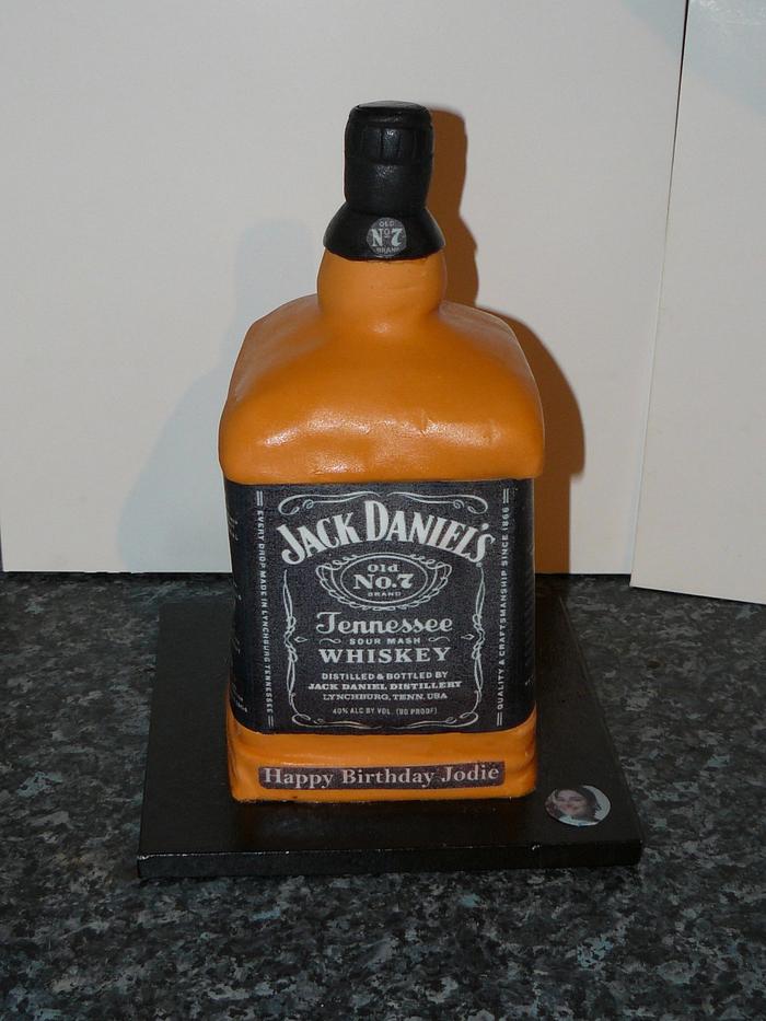 Jack Daniels Cake bottle 3D
