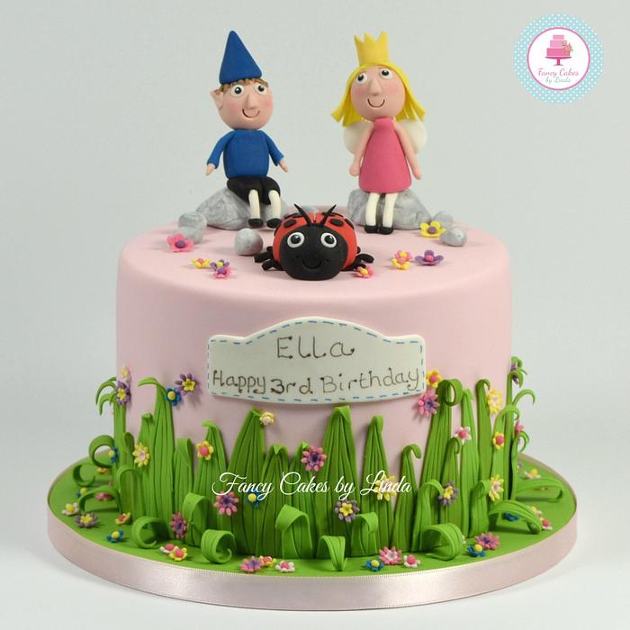 Ben & Holly's Kingdom Inspired Children's Birthday Cake