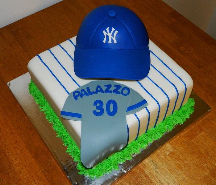 NY Yankees Cake