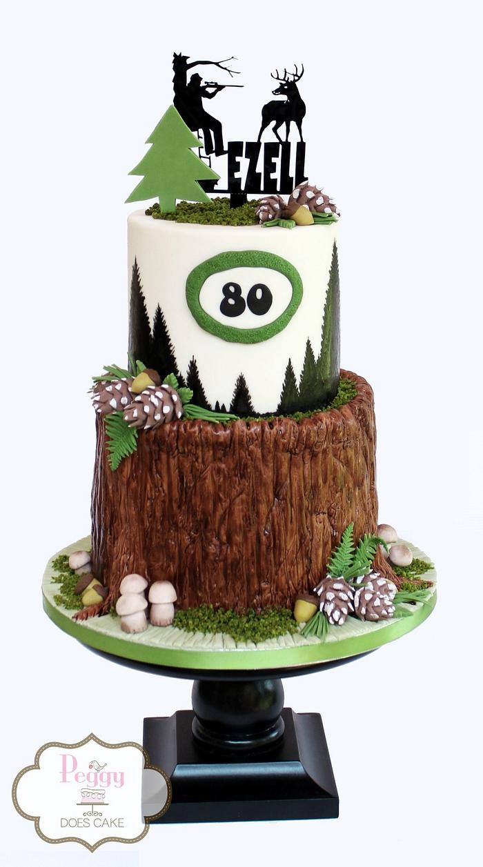 Deer Hunter's Birthday Cake