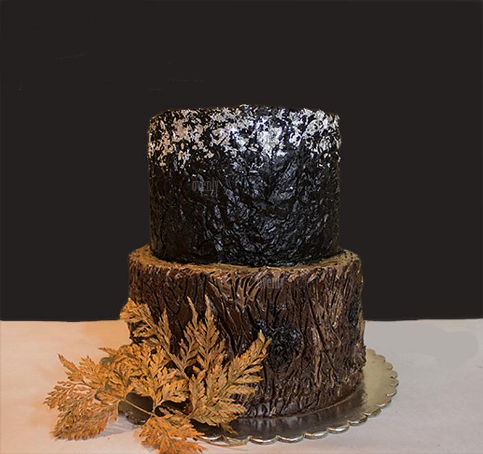 tree themed cake