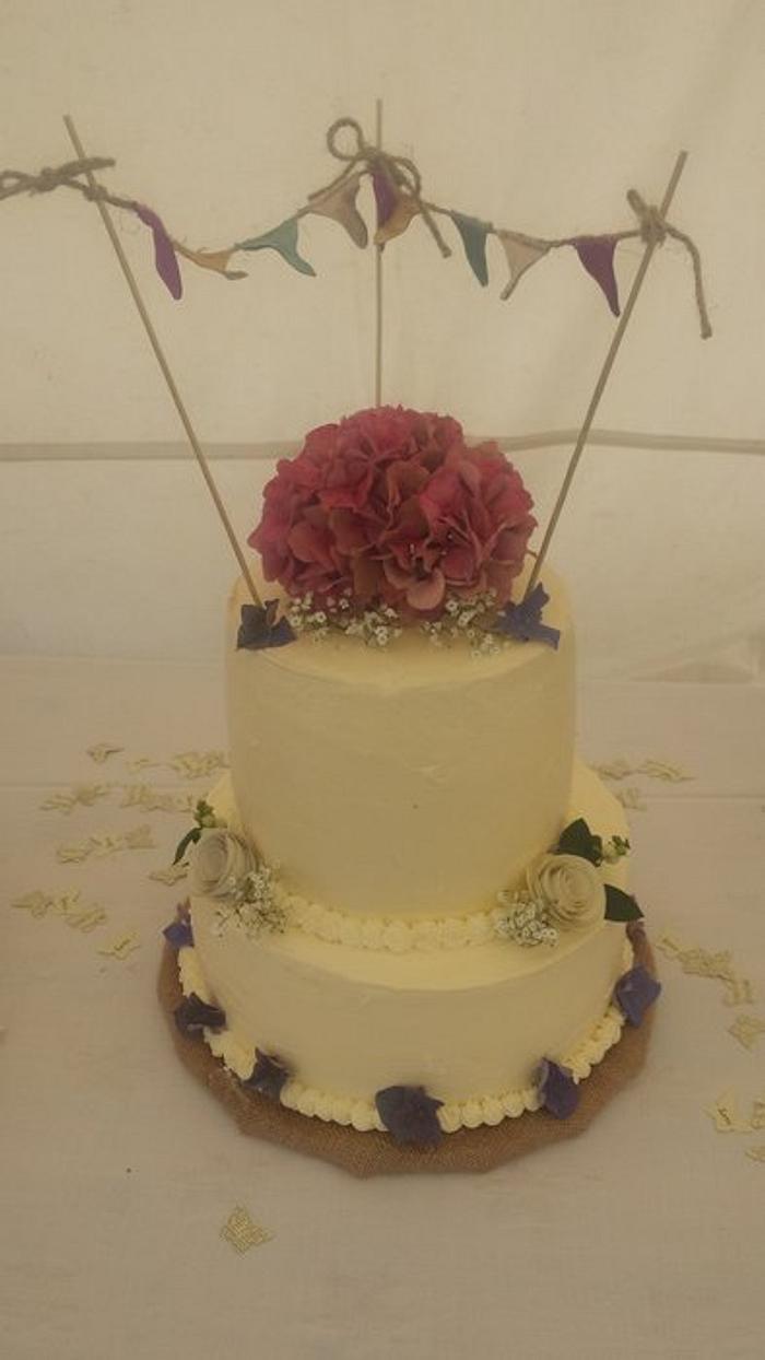 Steph and Heg's Wedding Cake