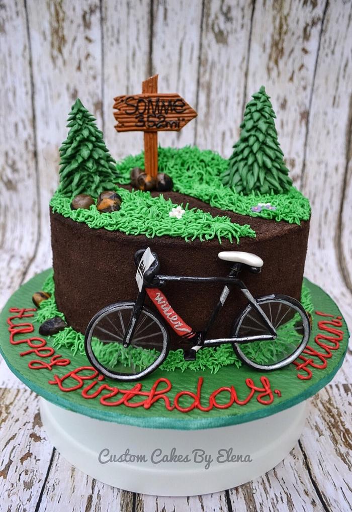Bike cake