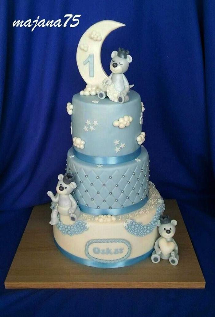 cake with bears