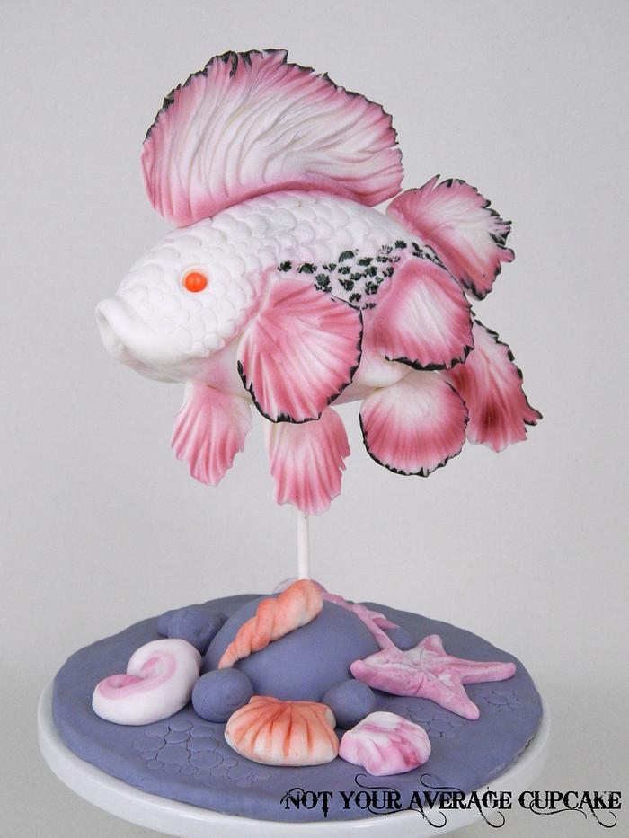 3D Exotic Fish Sculpture