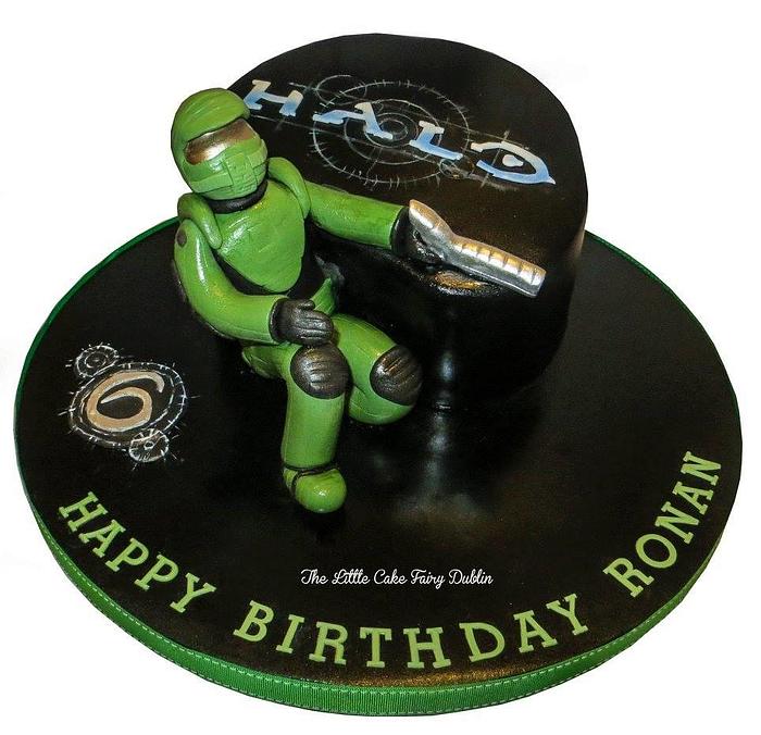 Halo Soldier Cake