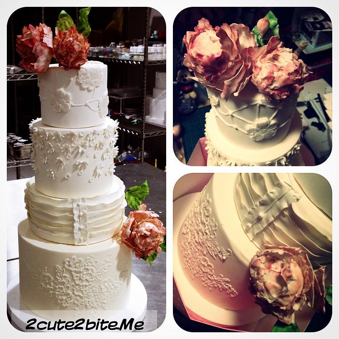 engagement/wedding cake