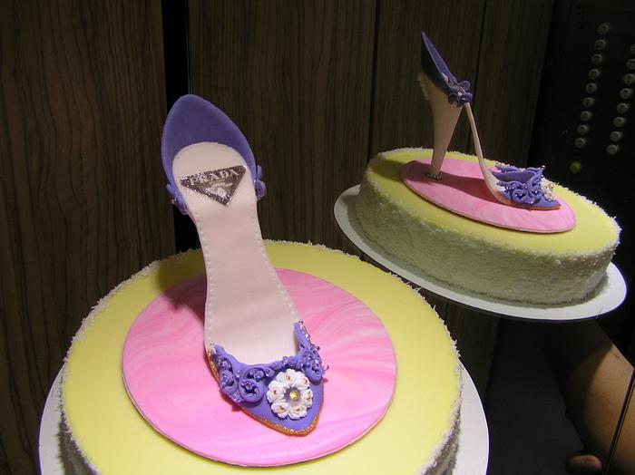 Lady's shoe (cinderella) style...