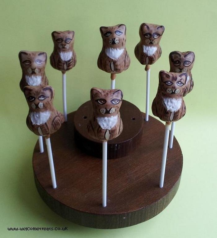 'Cat' Cake Pops