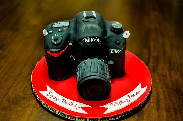 Second Camera Cake