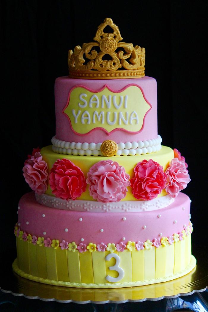 Princess Theme Cake 