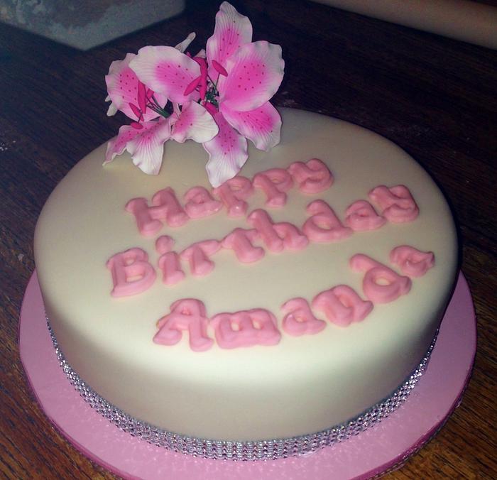 Birthday Cake for adult woman