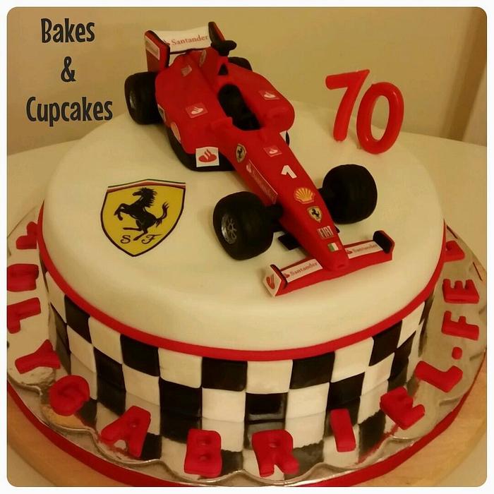 F1 Cake, Tarta Fórmula 1