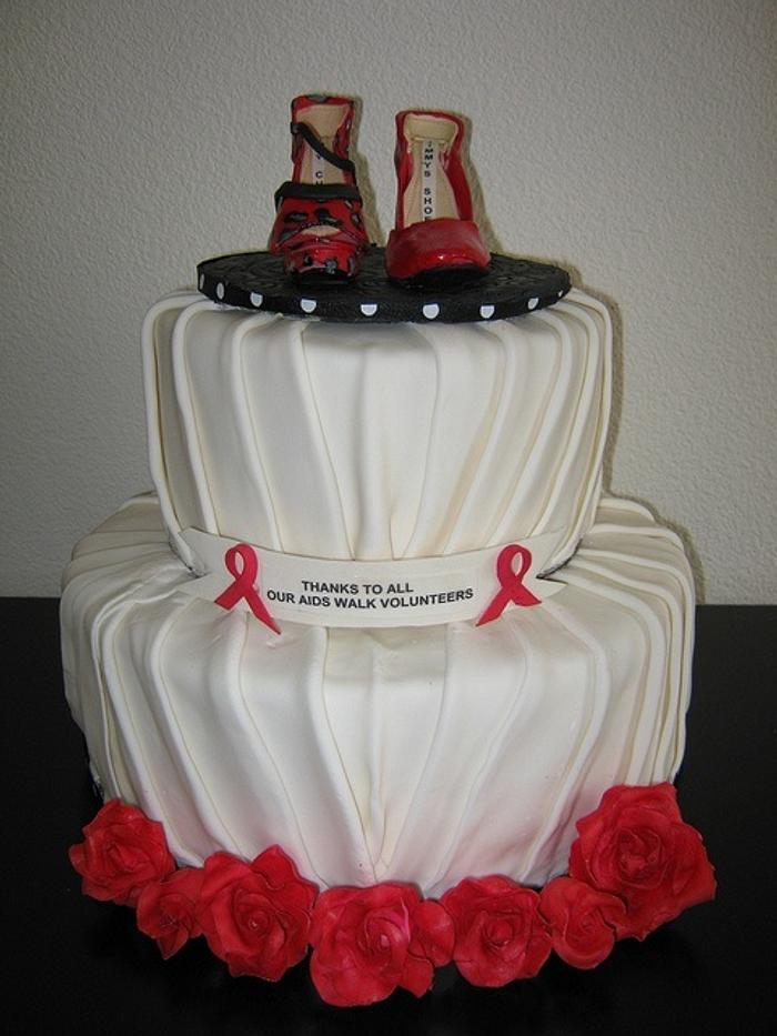 AIDS Walk Cake