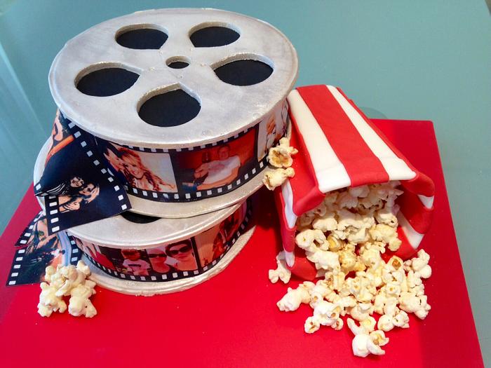 Film Reel Cake 