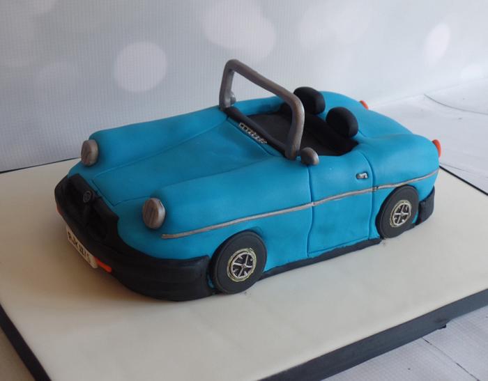 Mg car cake