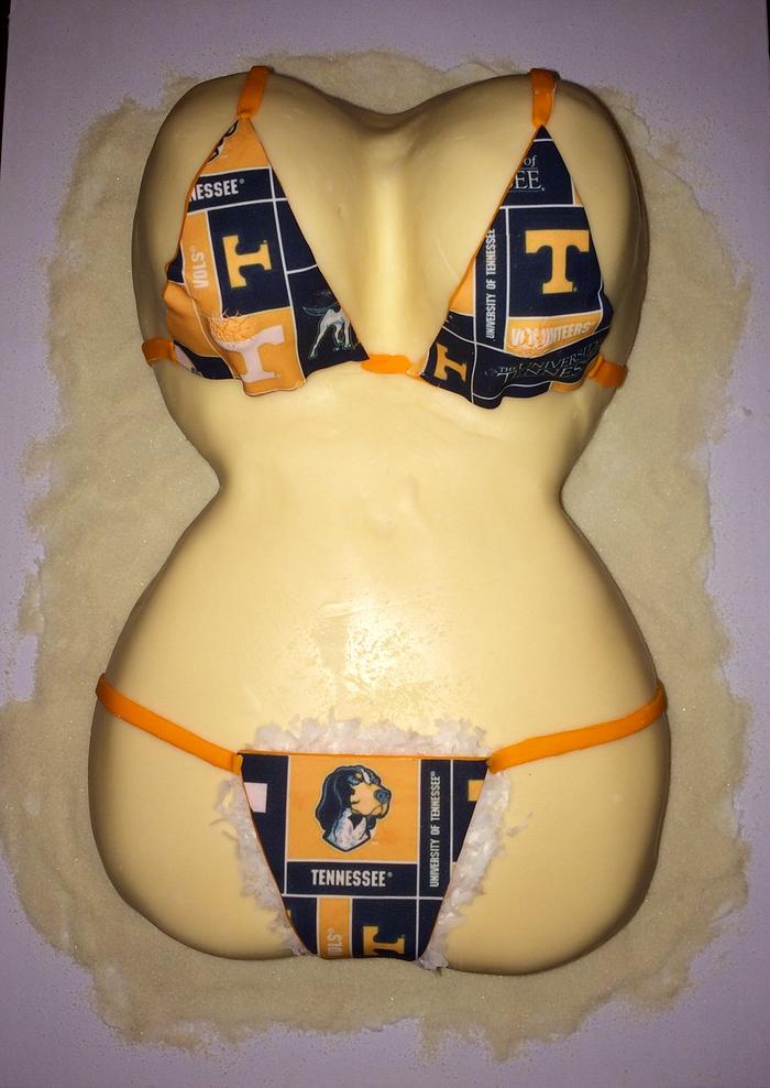 Aug. 24, 2006 - U.S. - Bikini Babe cake, available at Risque Business  erotic bakery in North Miami