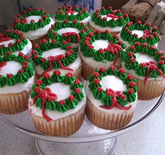 Christmas cupcakes 