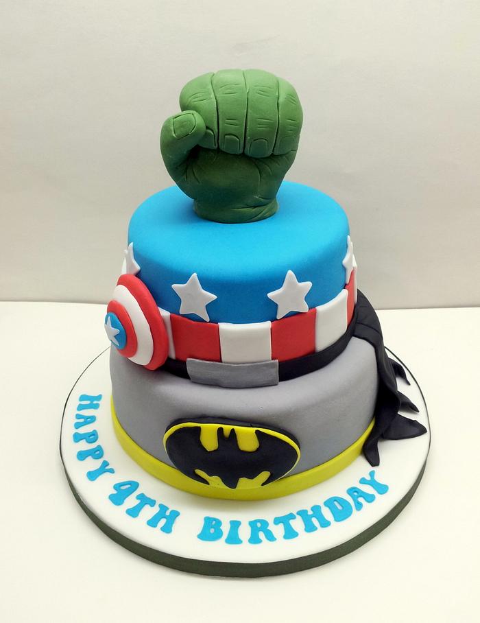 Super Hero Cake