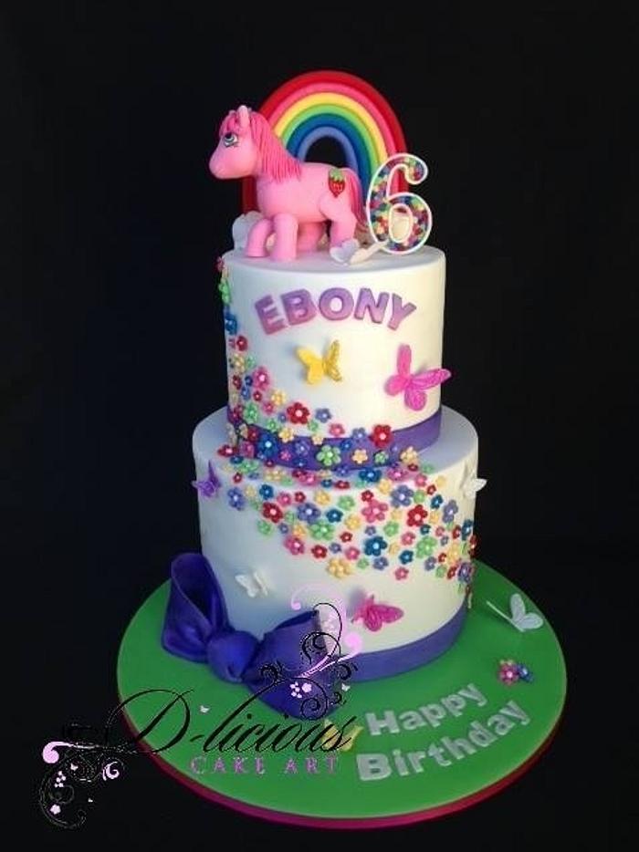 My Little Pony Themed Cake