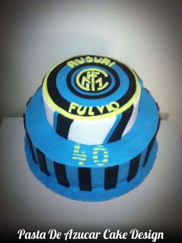Inter cake. Torta Inter