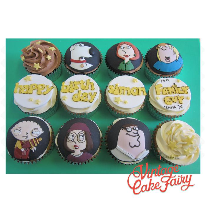 Family Guy Cupcakes