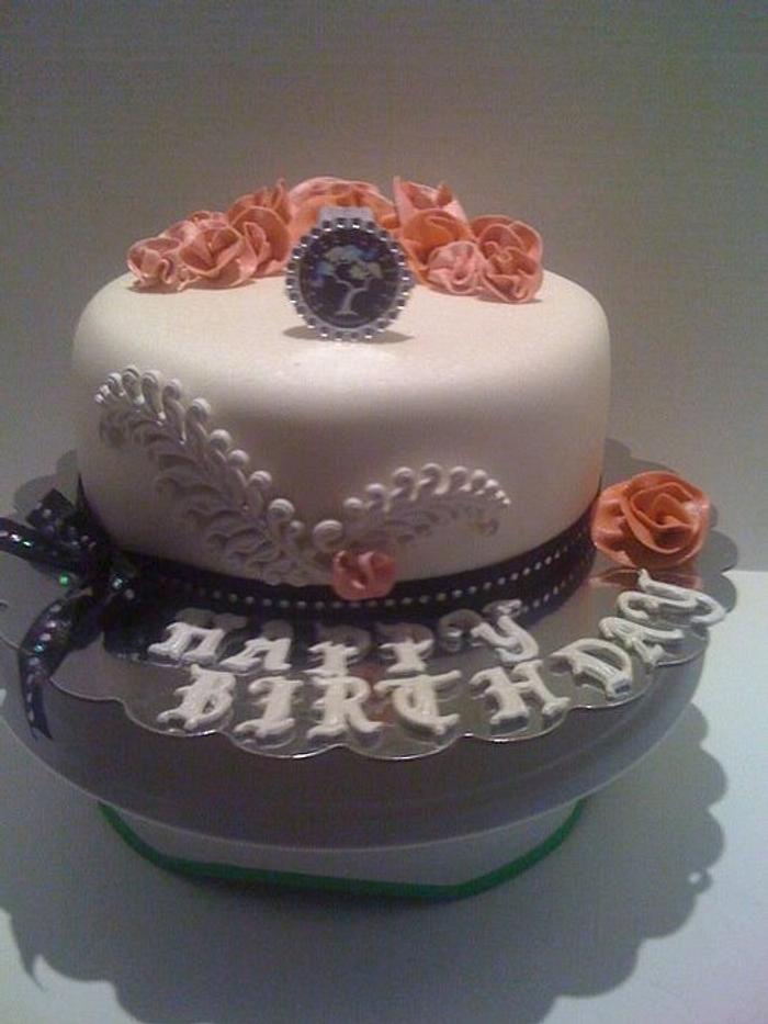 Van Cleef and Arpels Butterfly Symphony inspired cake