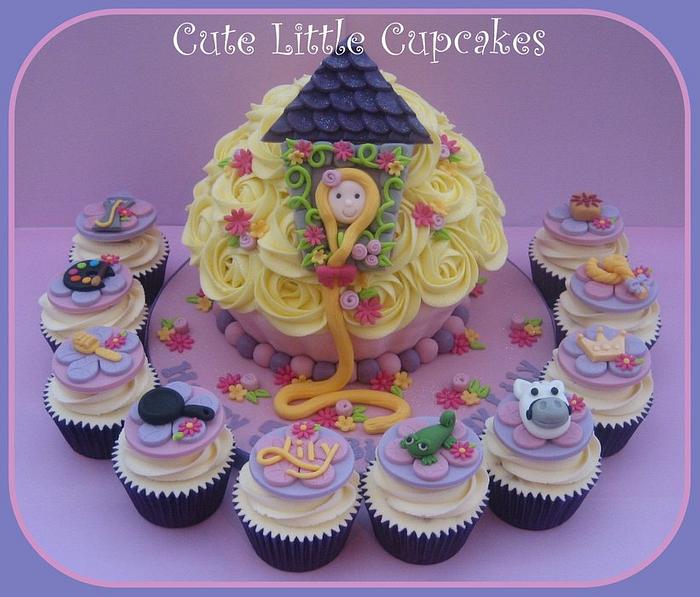 'Tangled' Cupcakes